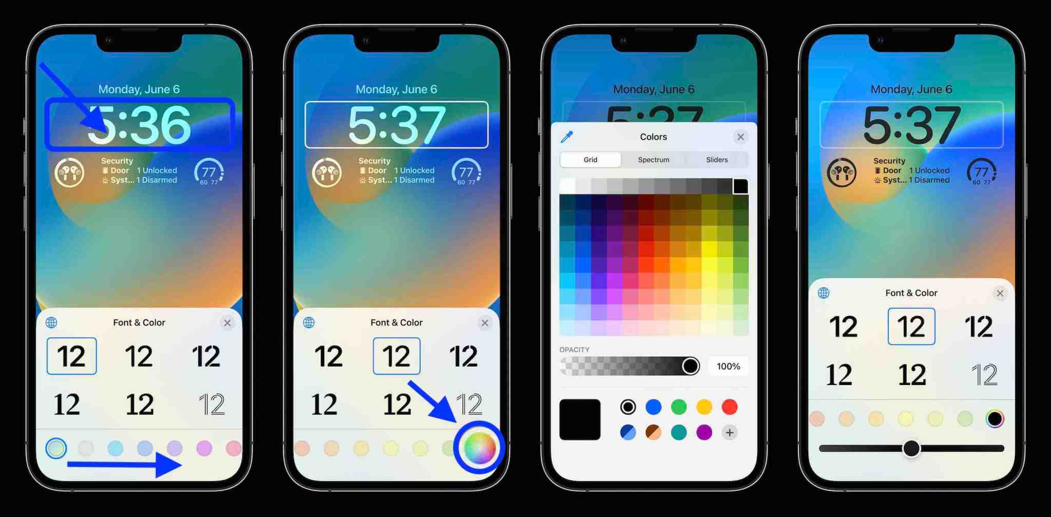 iOS 16 Lock Screen პერსონალიზაცია: ვიჯეტები, ფონტები, ფოტოები.